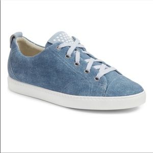 Paul Green Denim Metallic Sneakers